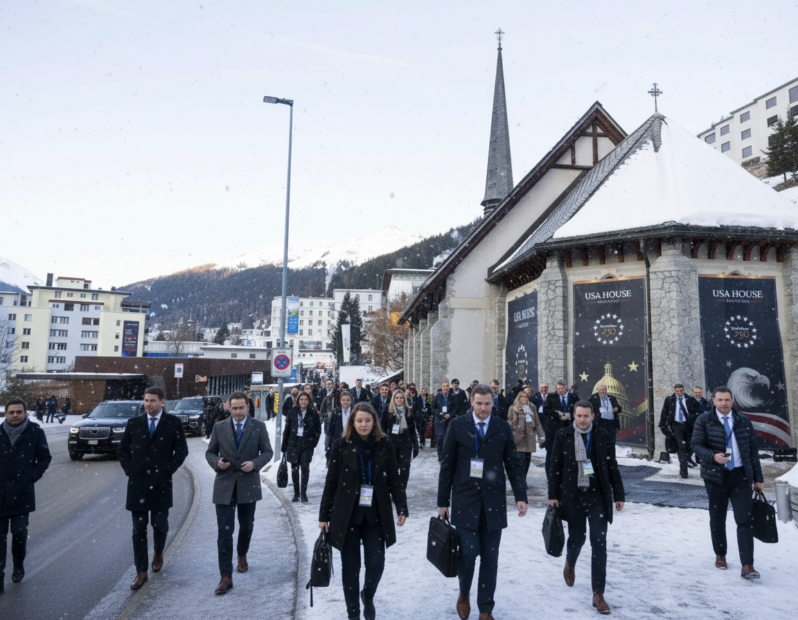 Парадоксално е че в екосистемата на Давос където се събира