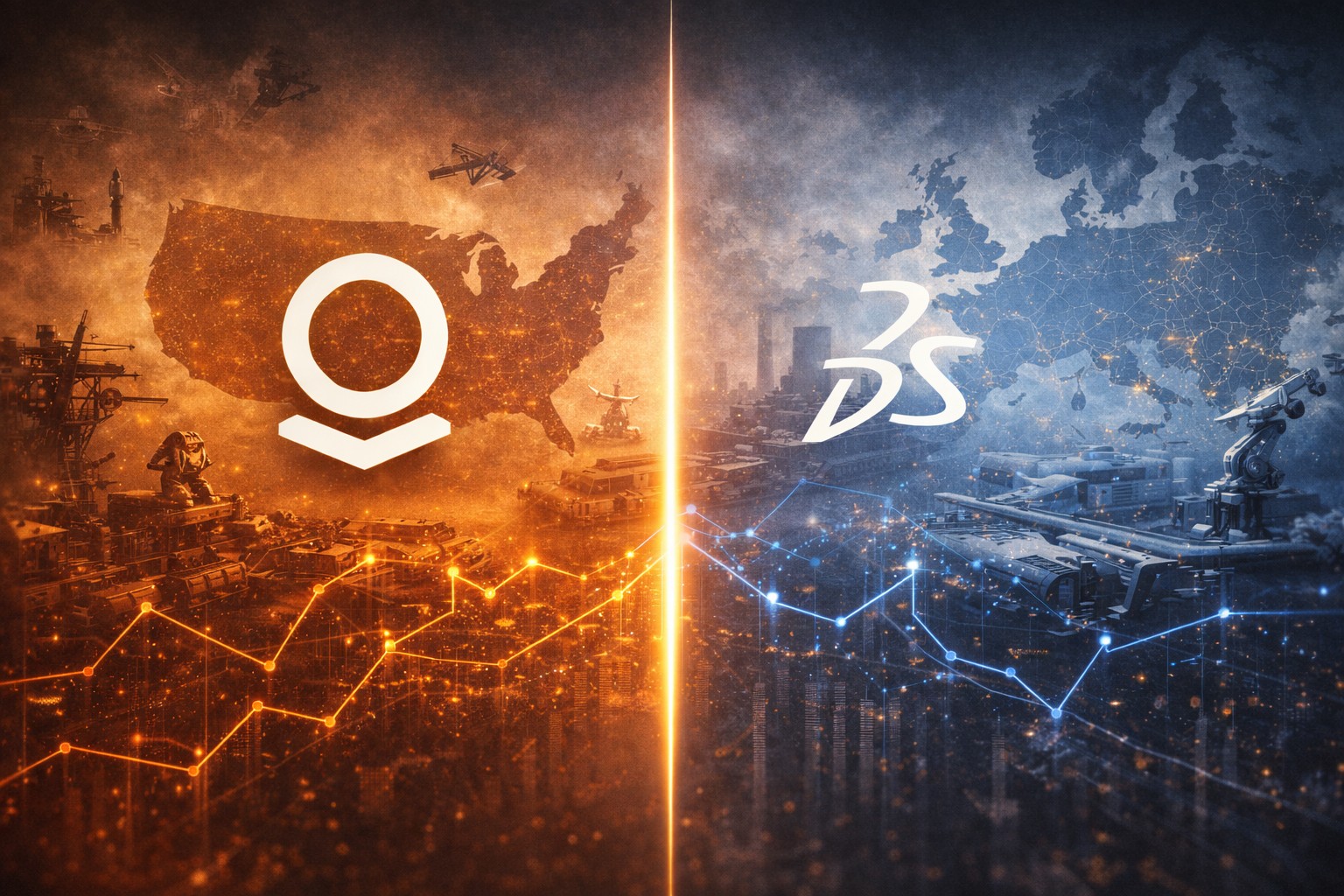 Palantir Technologies Inc и Dassault Systèmes SE рядко се поставят