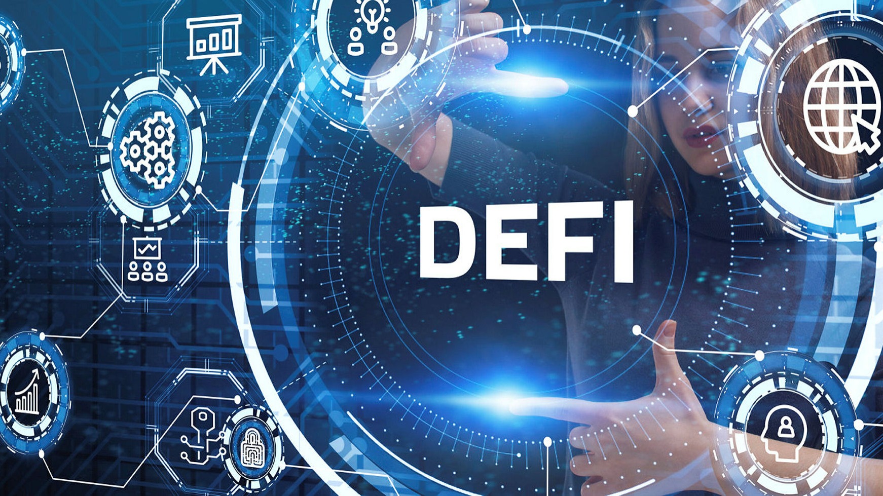 Децентрализираното финансиране DeFi се отнася до всички видове DeFi услуги